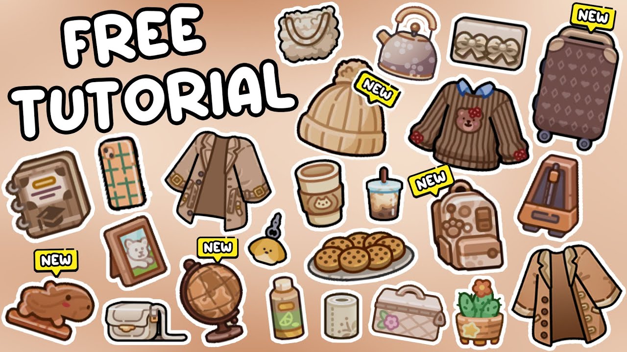 🙀ALL FREE AESTHETIC ITEMS in Avatar World | PAZU