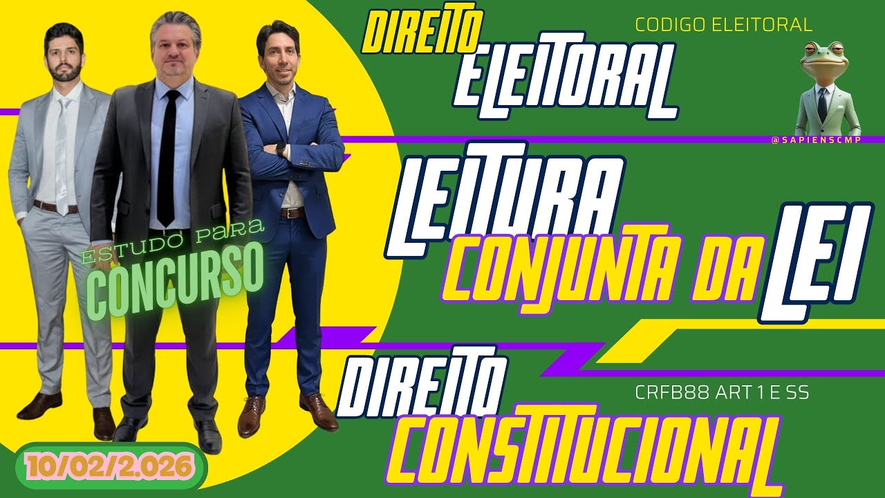 ⚖️CONSTITUCIONAL - Art 1 e ss : fundamental para APROVAÇÃO - Lei COMENTADA | Batendo a FGV