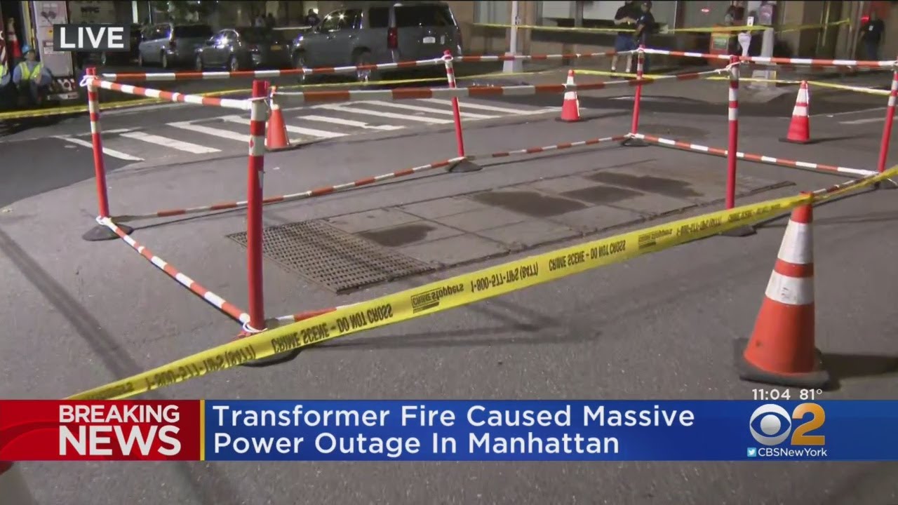 Manhattan Power Outage Blamed On Transformer Fire