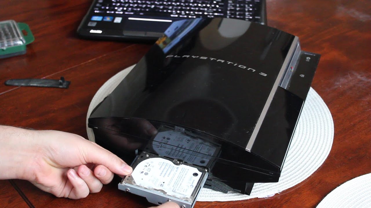 Festplatte tauschen Sony PS3 * Tutorial*