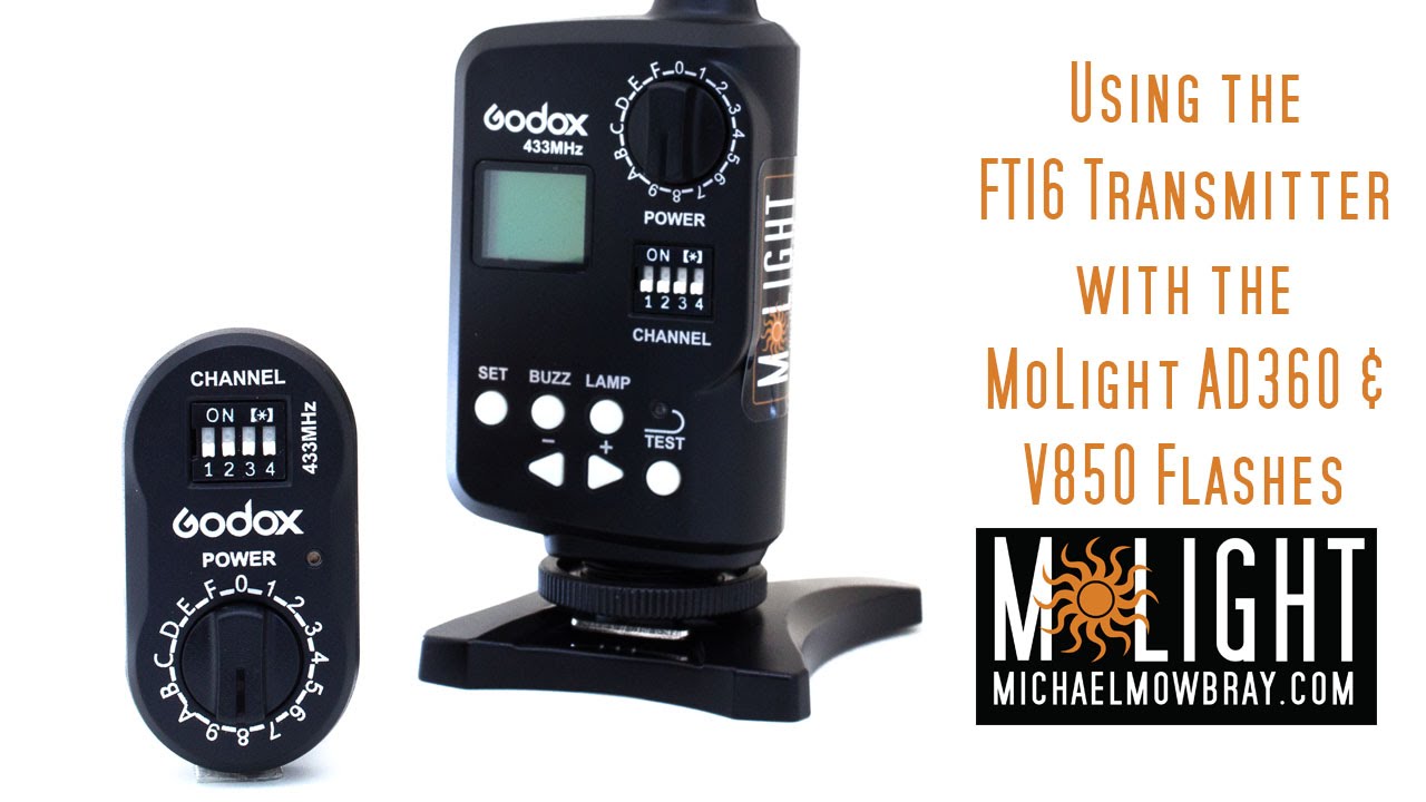 MoLight FT16 transmitter and receiver