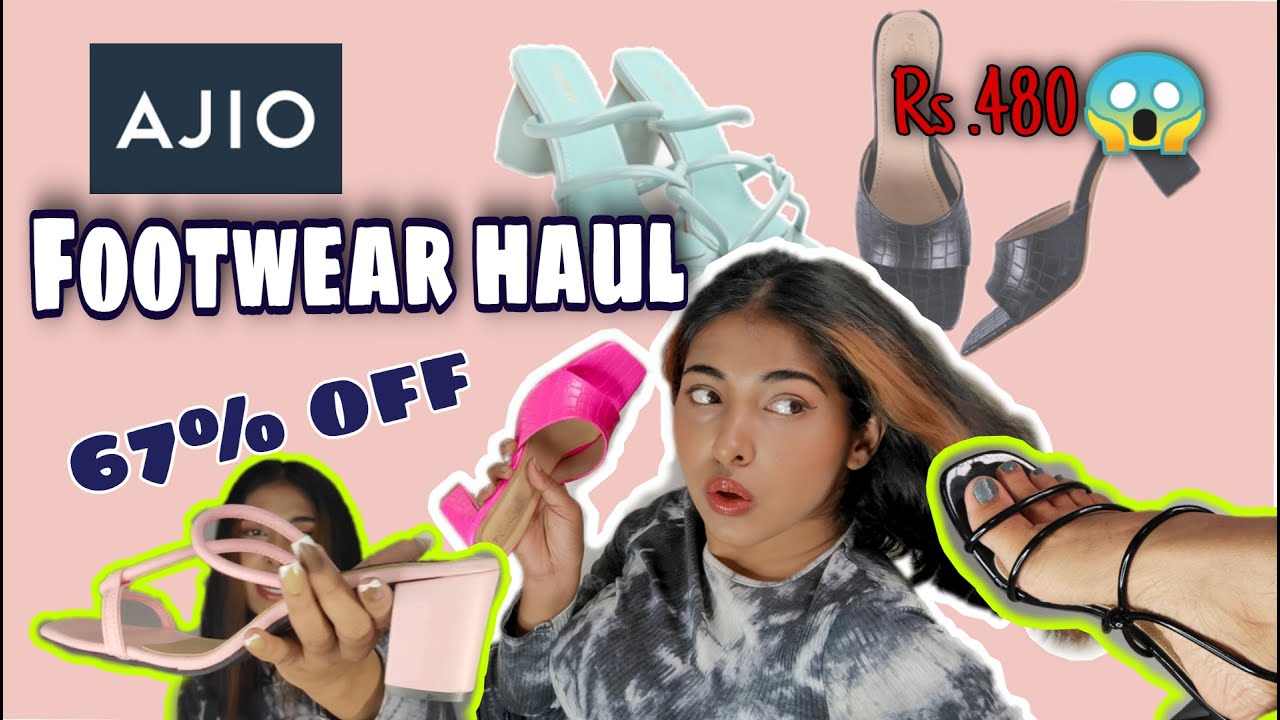*Ajio* footwear haul 2021 | heels starting from 480 | Ajio haul