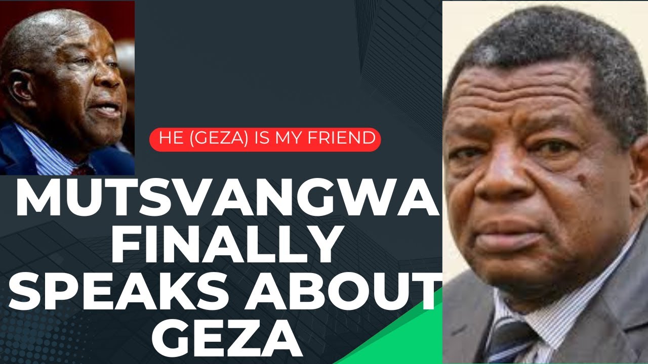Mutsvangwa finally speaks about Geza.