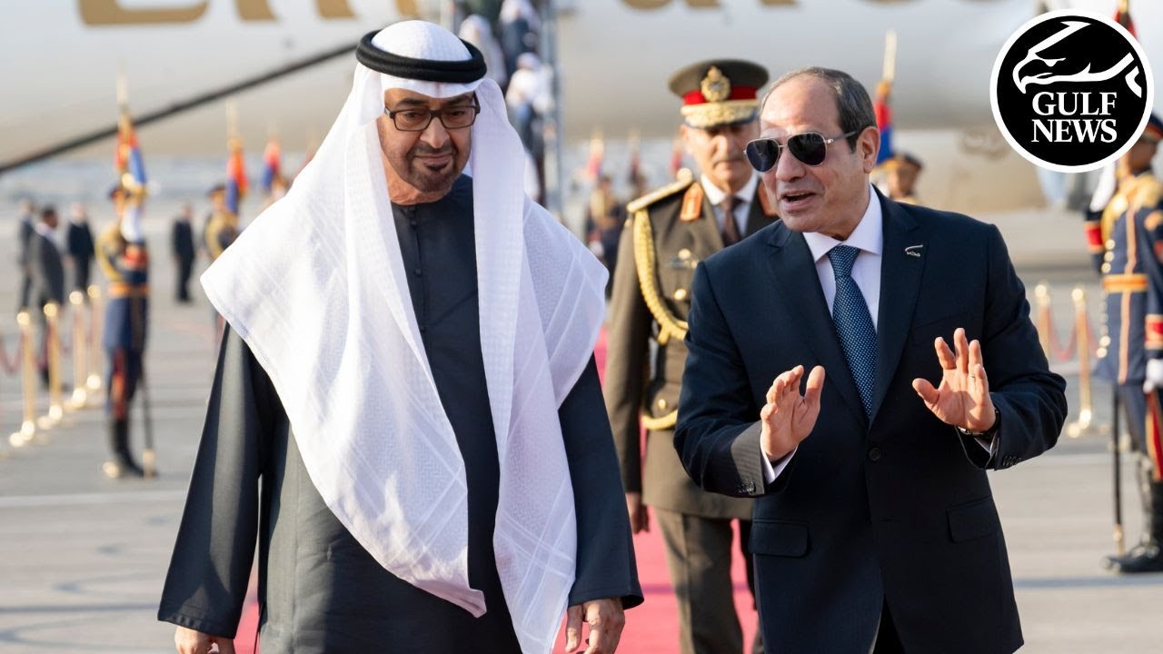 UAE President Sheikh Mohamed arrives in Cairo at start of Egypt visit