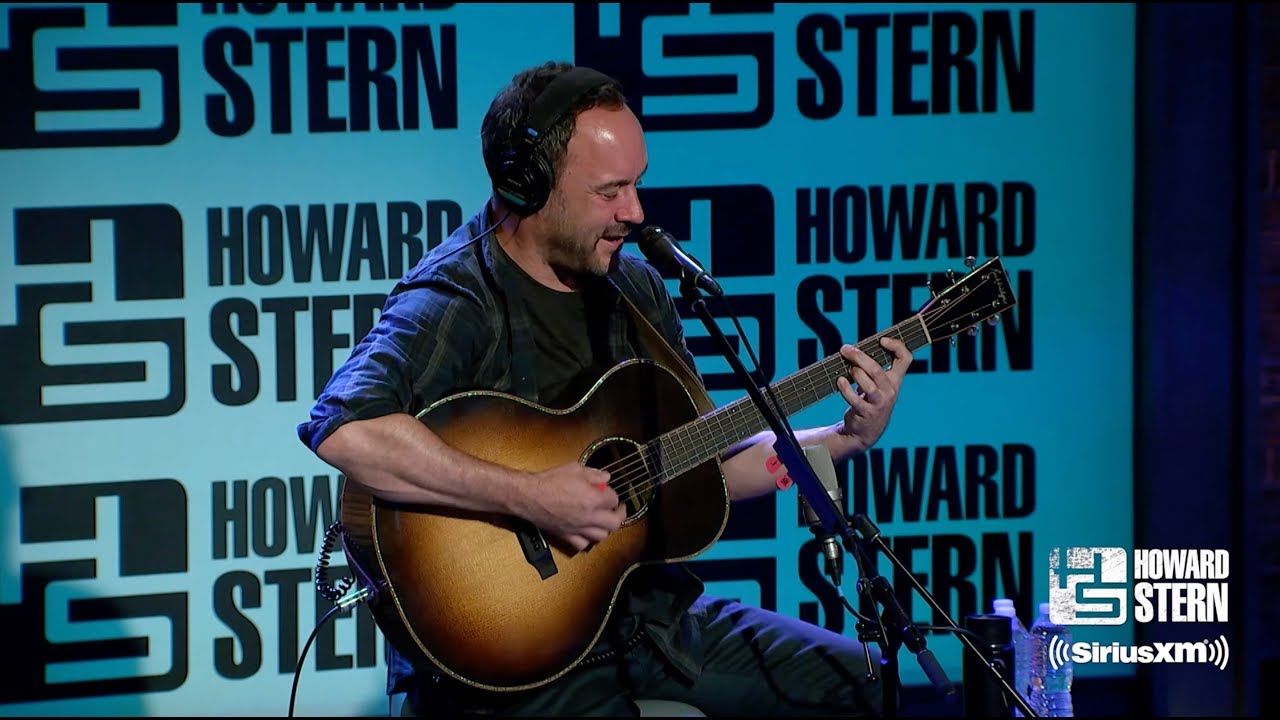 Dave Matthews “Crash Into Me” Live on the Stern Show