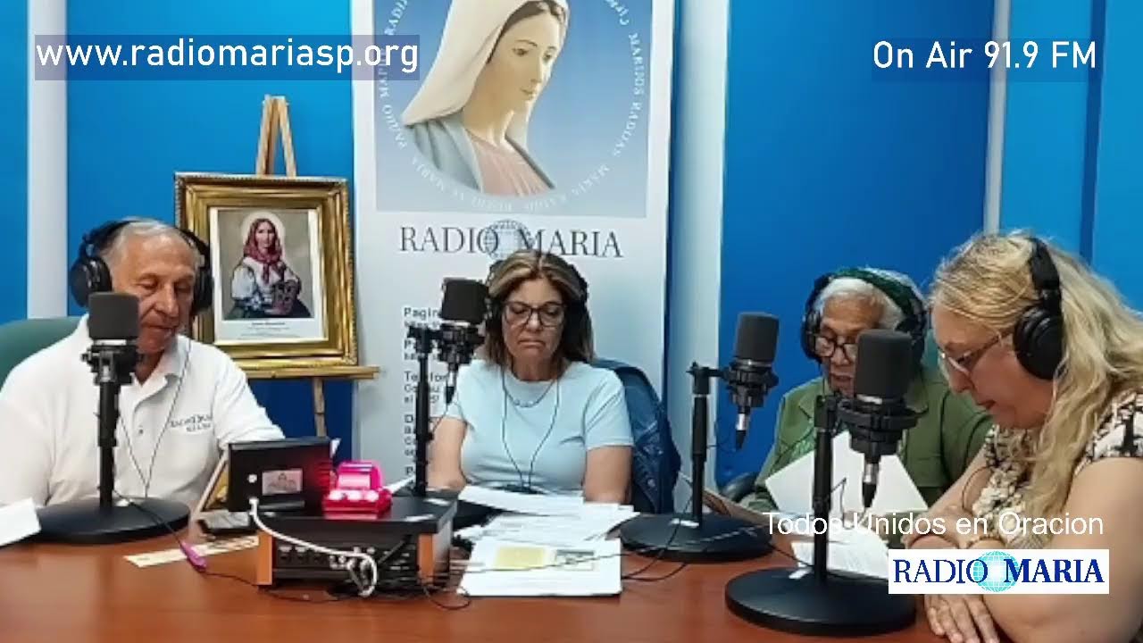 Santa Dymphna  Patrona de los problemas nerviosos  en mi vida en Radio Maria Miami 91.9 FM