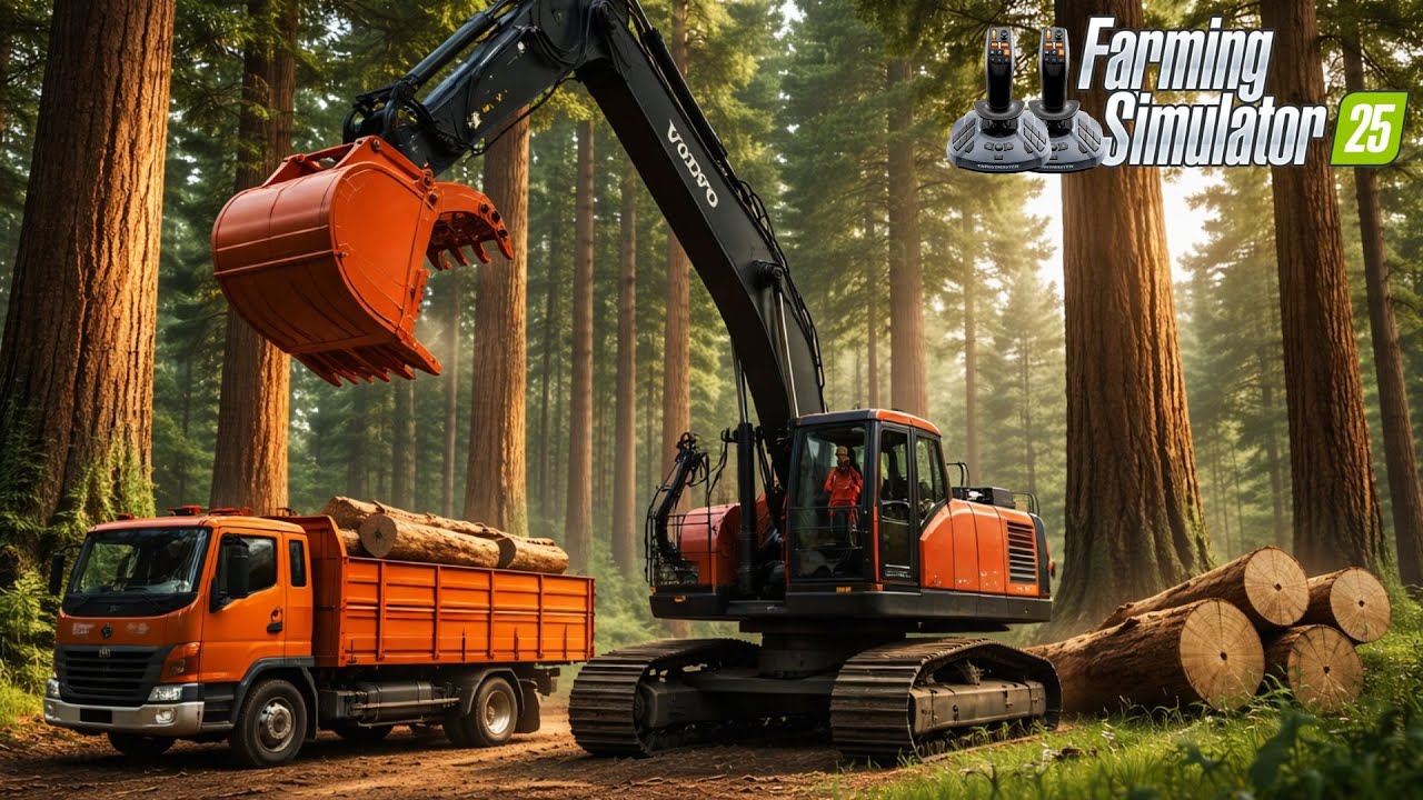 I Started a FORESTRY COMPANY & Took Down GIANT SEQUOIAS 🌲💪 | Bear Wallow Logging FS25