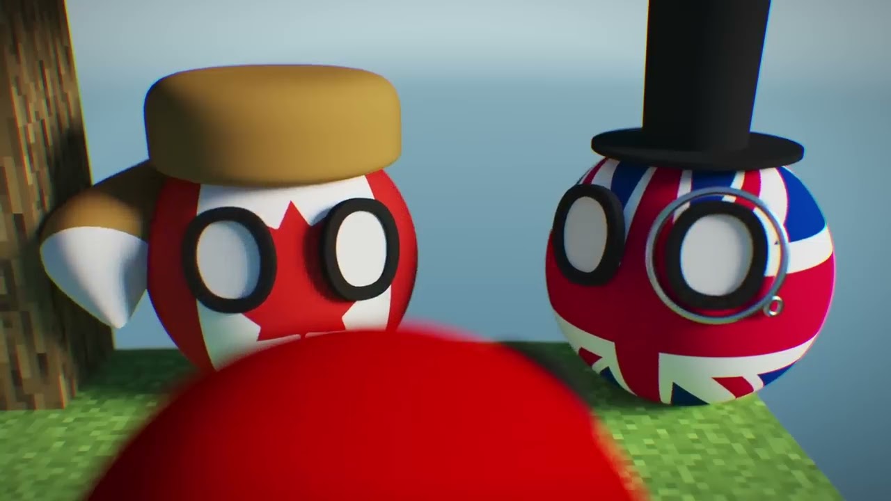 Countryballs in Minecraft! Compilation