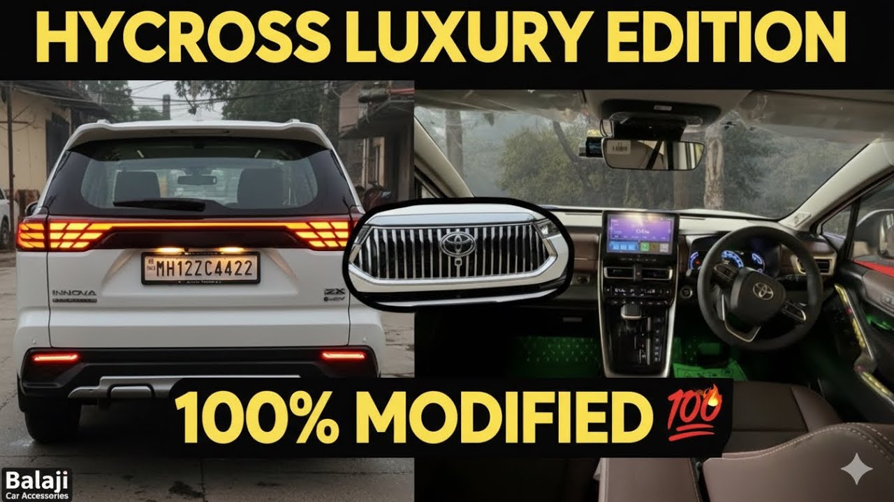 The Ultimate Toyota Hycross Transformation! ⚡ Balaji Car Accessories (Best for SEO)