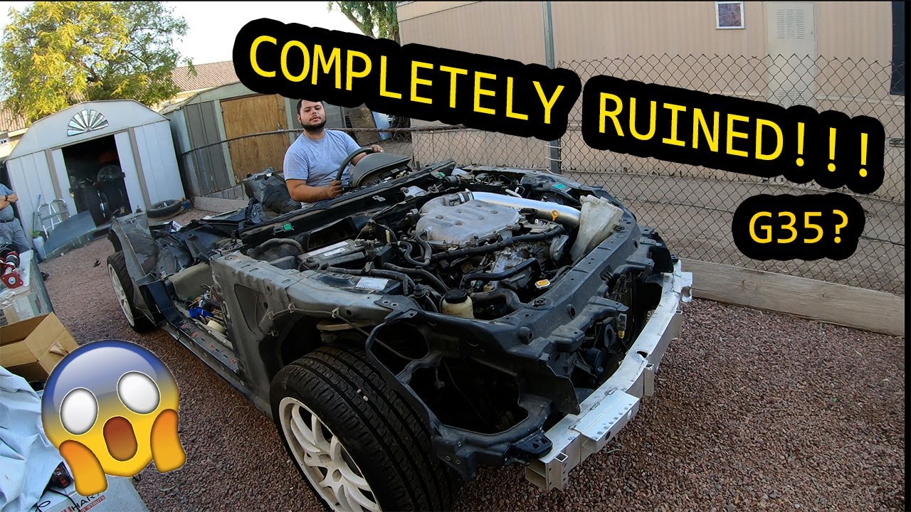 RUINING A INFINITI G35!! VAYDOR BUILD PT3