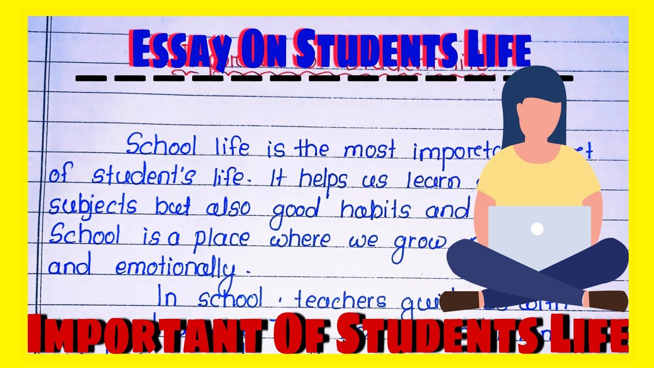 Important of Students Life Essay in English l Students Life essay in English l Students Life essay 