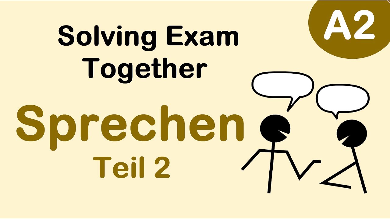 Solving Exam Together | A2 Sprechen | Teil 2 | Desi Learn German | Urdu/Hindi