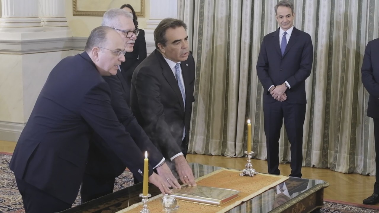 &Omicron;&rho;&kappa;ί&sigma;&tau;&eta;&kappa;&alpha;&nu; &omicron;&iota; &nu;έ&omicron;&iota; &Upsilon;&pi;&omicron;&upsilon;&rho;&gamma;&omicron;ί &tau;&eta;&sigmaf; &Kappa;&upsilon;&beta;έ&rho;&nu;&eta;&sigma;&eta;&sigmaf;