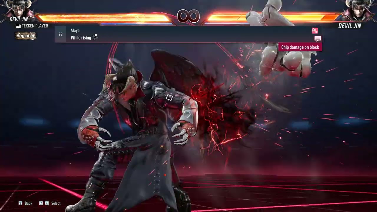Tekken 8 - Devil Jin Move List (Launch Version)
