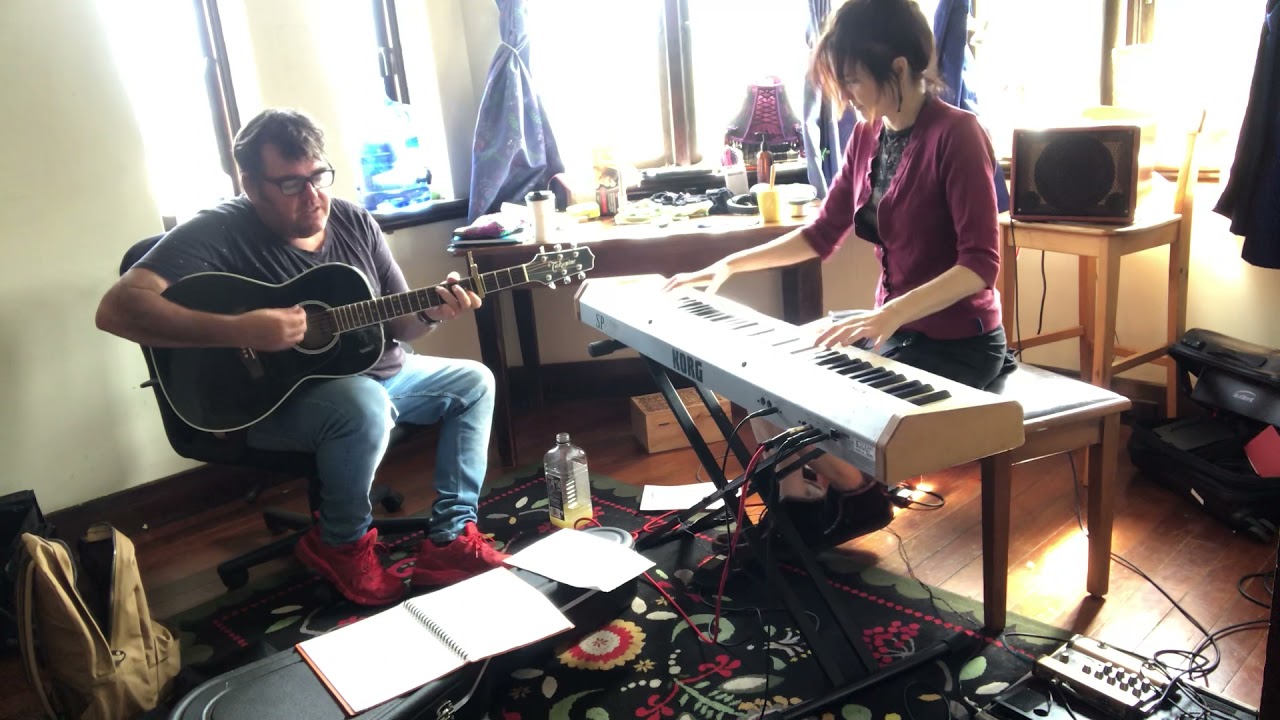 ‘Never Meant to Fail’ rehearsing with Alex Lloyd and Salliana Seven