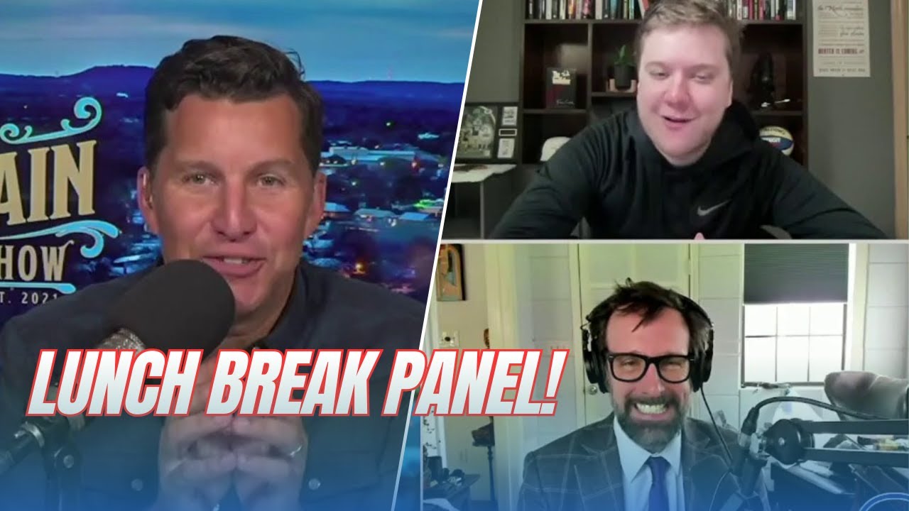 Lunch Break Panel (3/18/24): Politics is like pro wrestling & should speech be prosecuted