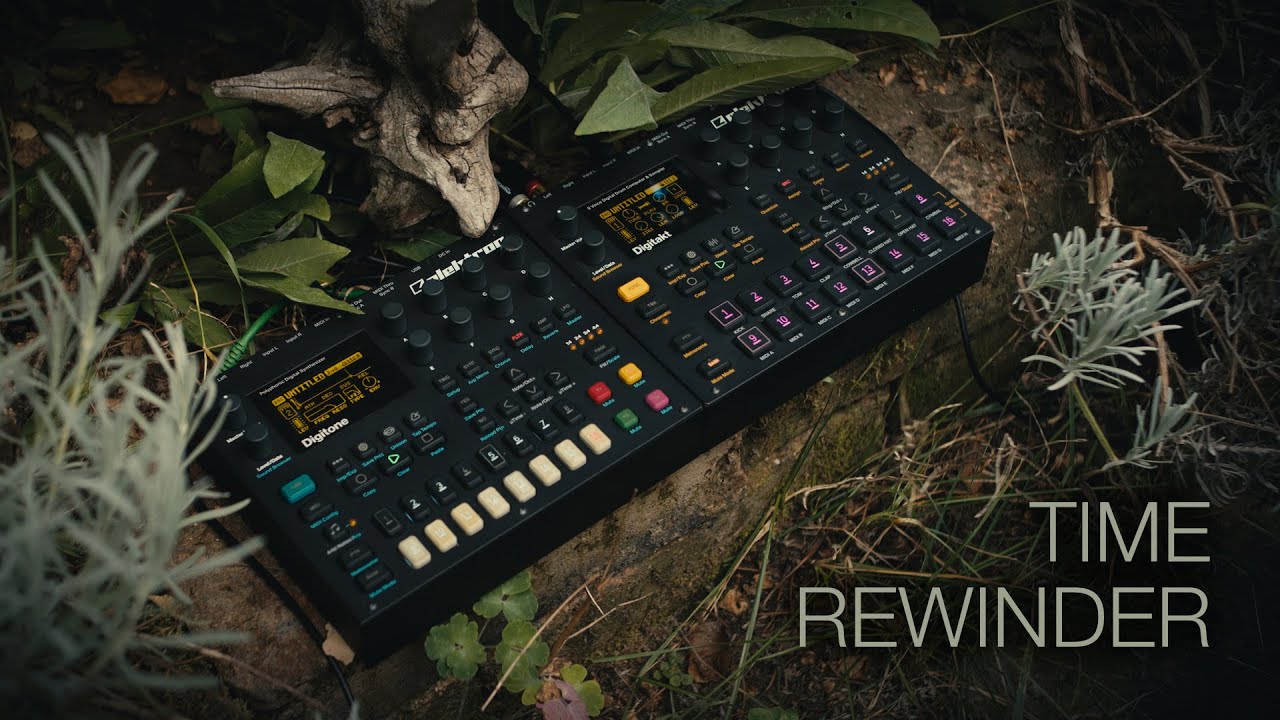 time rewinder ... Digitone & Digitakt ... psybient, downbeat