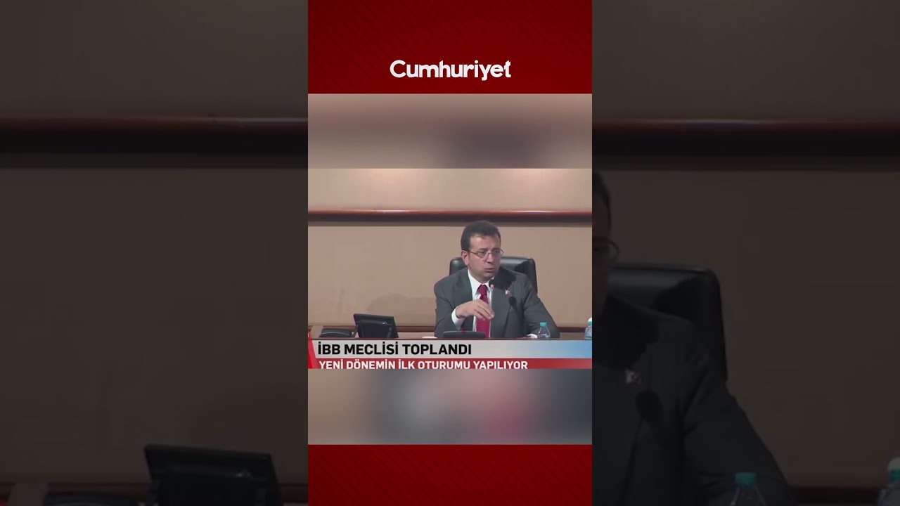 AKP grubunun teklifi sunulunca... İBB Meclisi'nde işte o tarihi an