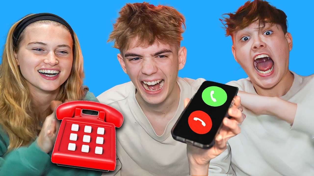 EXTREME TELEFON VERARSCHE 📞🤣 mit Moritz & Zoe