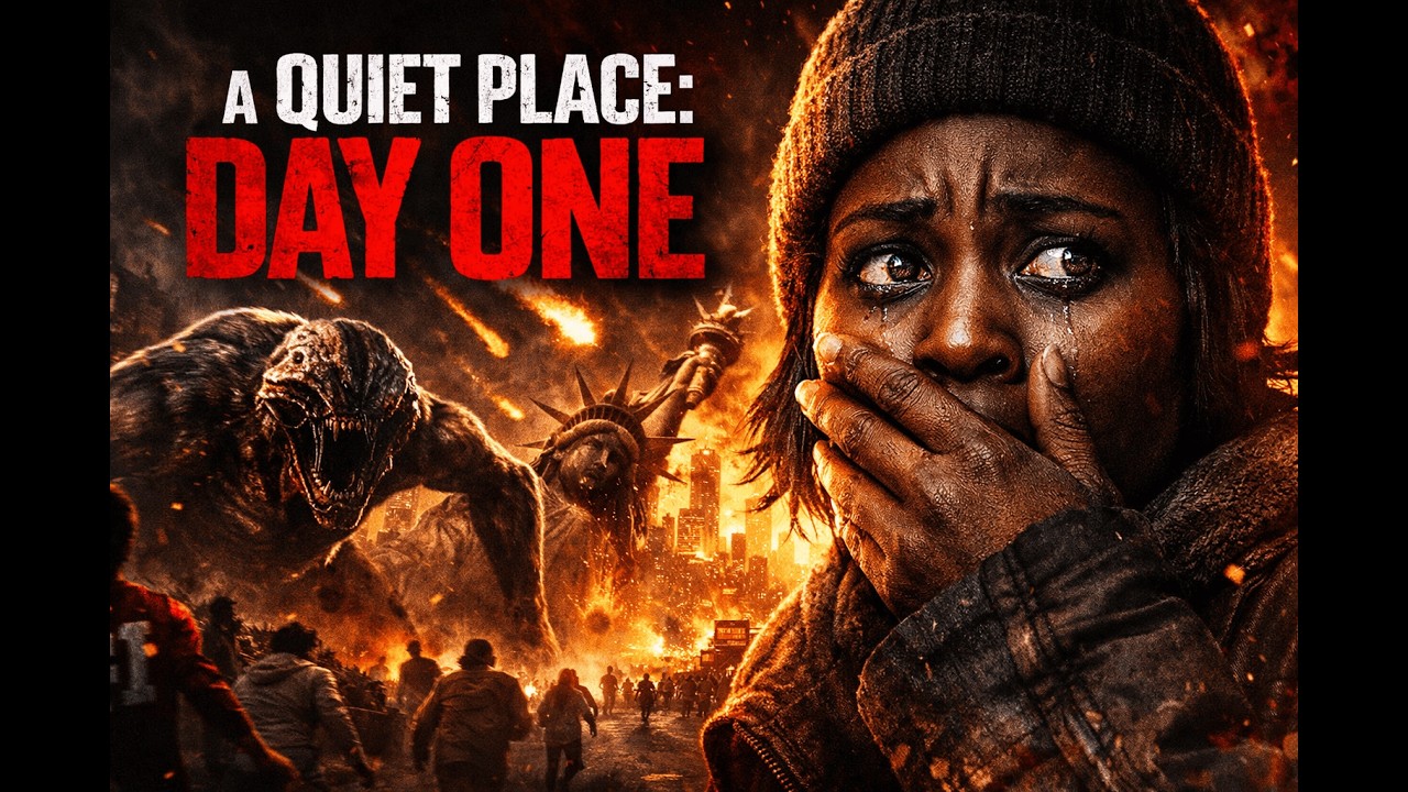 لو صوتك طلع… انتهيت فورًا! | ملخص فيلم A Quiet Place: Day One 2024 كامل