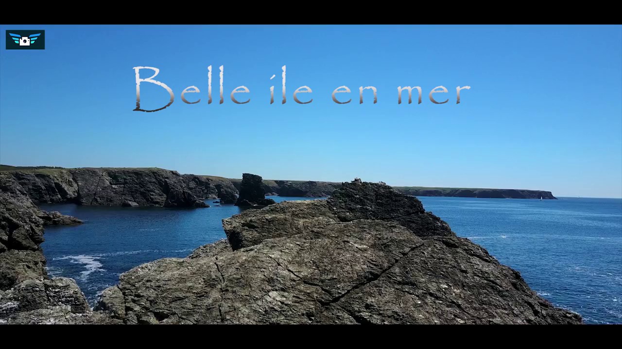 Belle ile en mer drone Bretagne France - Mavic pro 4K