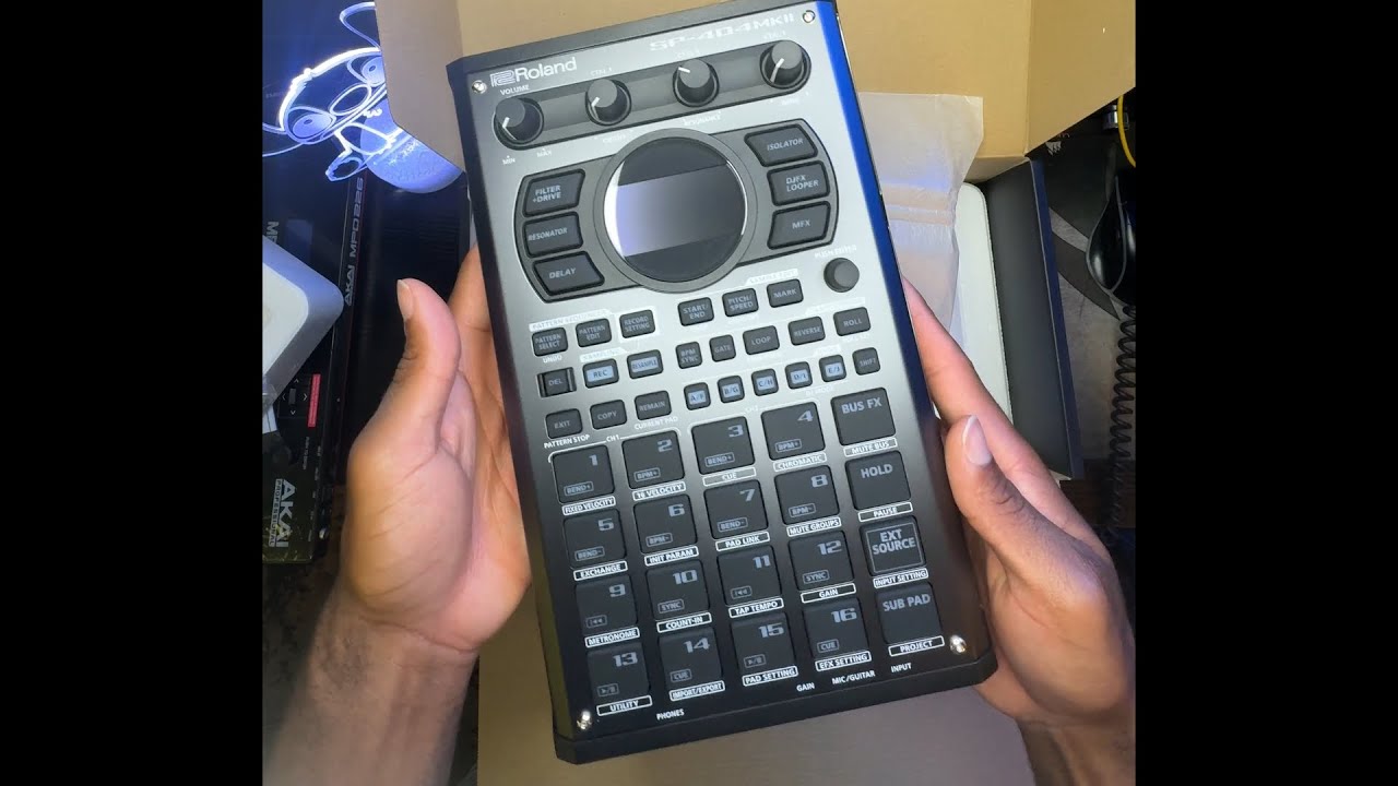 Roland SP 404 mk2 [unboxing]