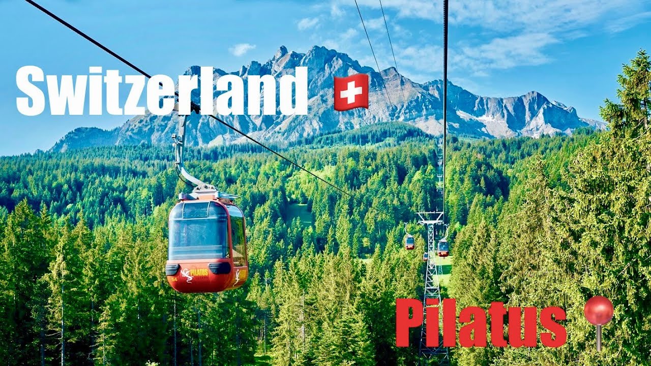 Pilatus Cable Car | Magical Journey Through Spring & Winter in Switzerland