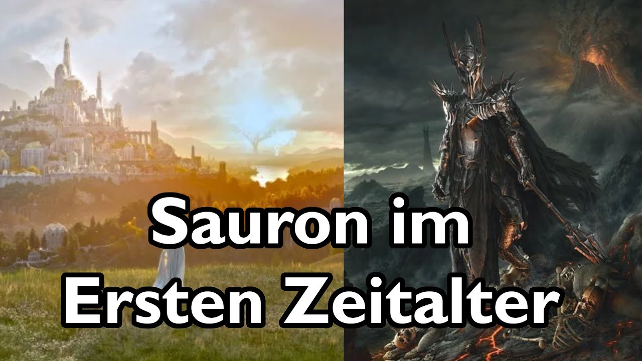 Was machte SAURON im Ersten Zeitalter? | Herr der Ringe Lore