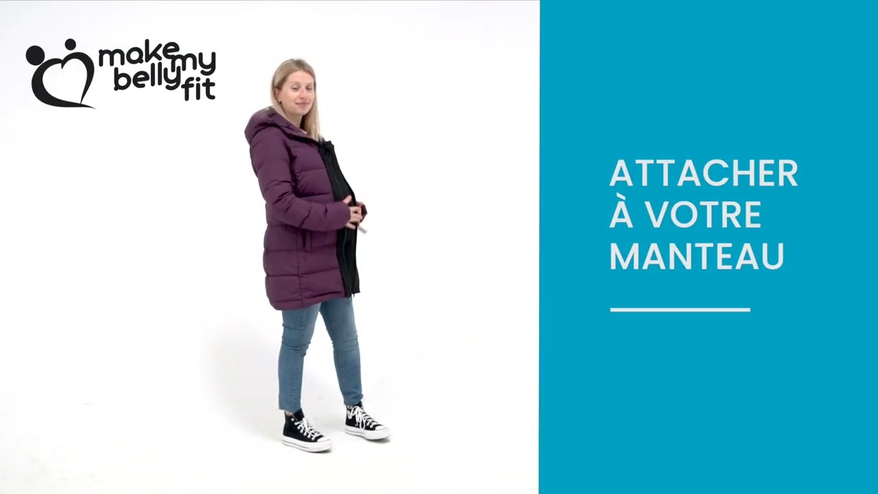 Comment attacher l'Adaptateur Universel à votre manteau.