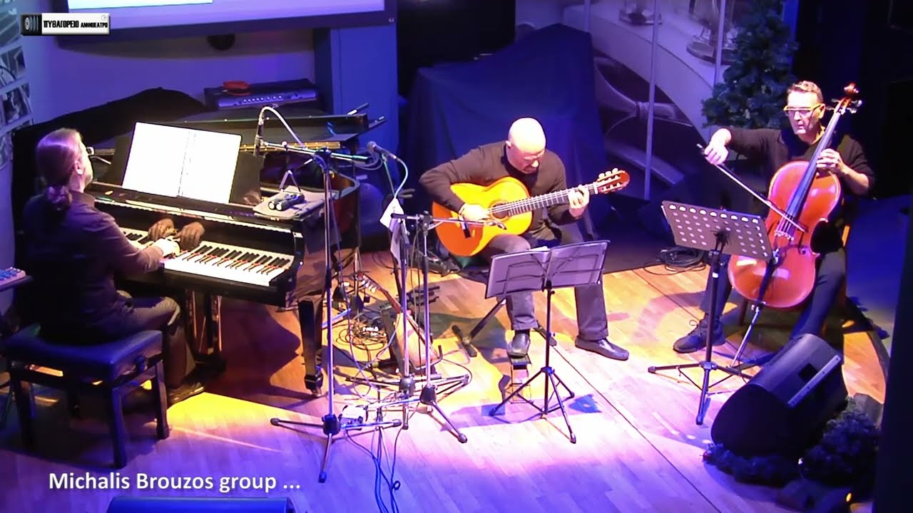 Grown - Michalis Brouzos trio live at Pithagorio amphitheater (4/12/21)