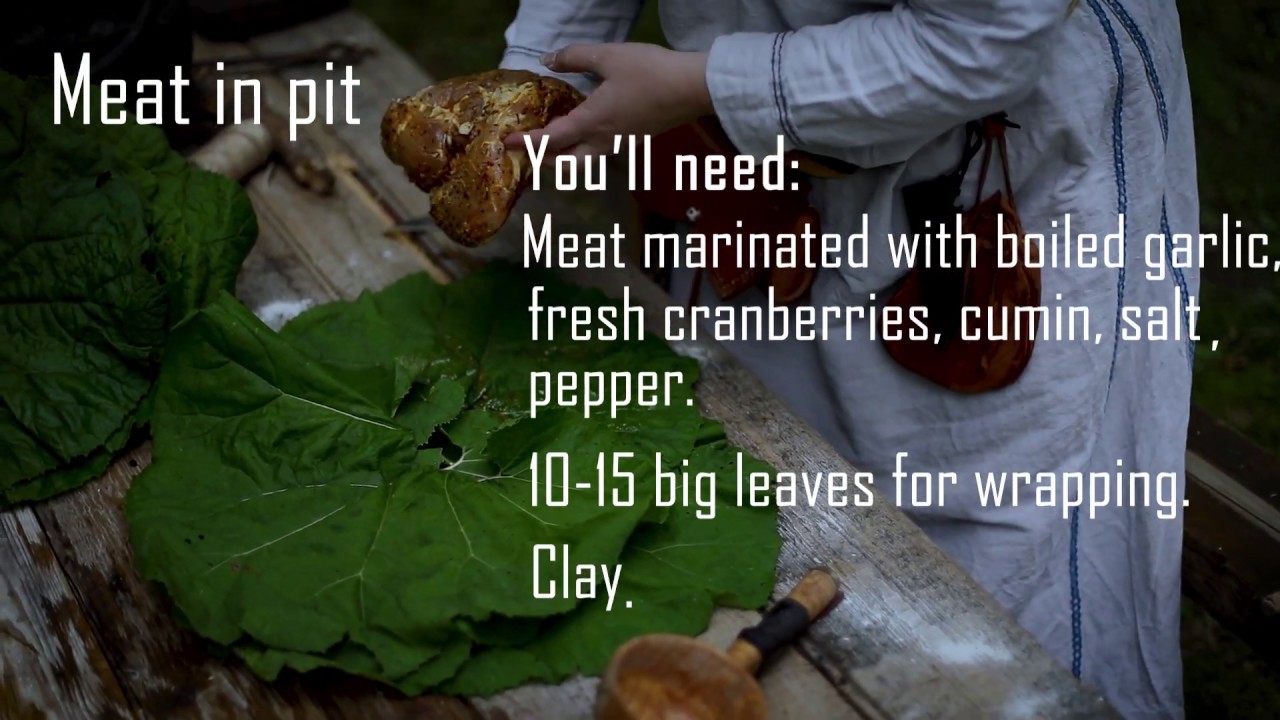Meat in Pit   Viking Recipe Edita Nurmi