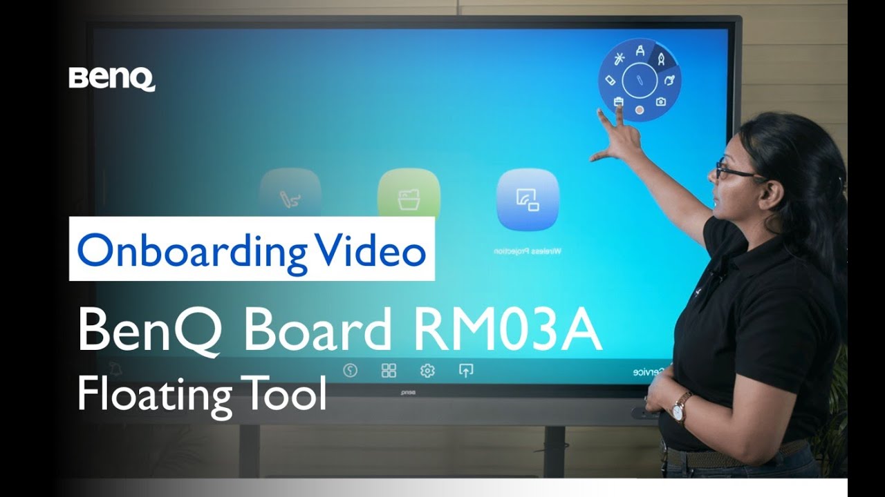 BenQ Board Master RM03A Series - Floating Tool Demonstration