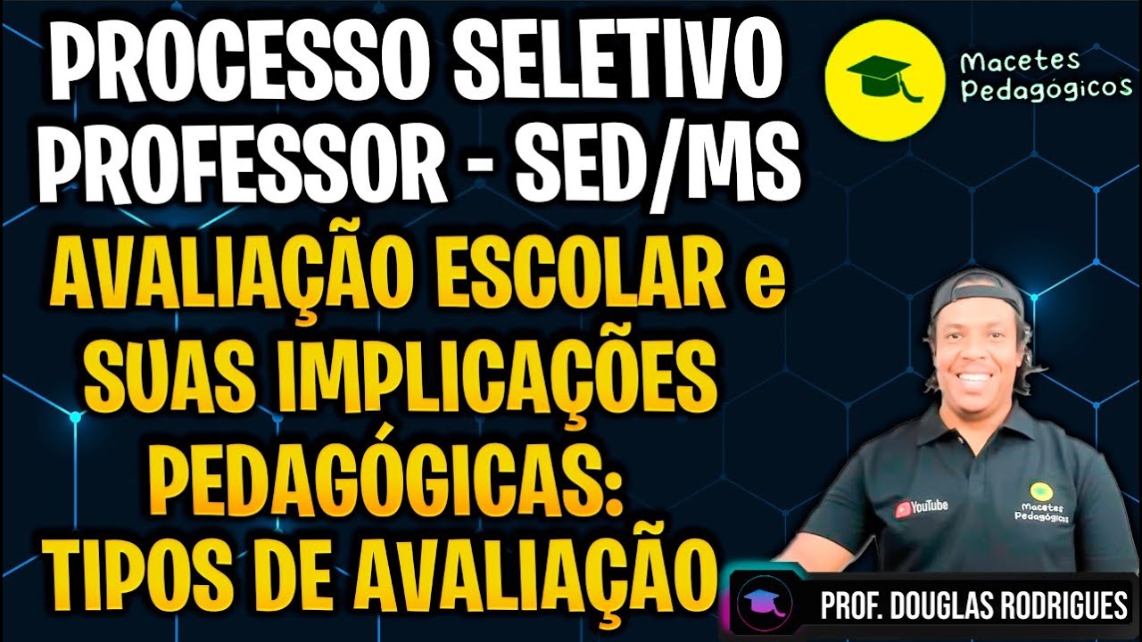 Avaliação escolar e suas implicações pedagógicas: tipos de avaliação - Live 522