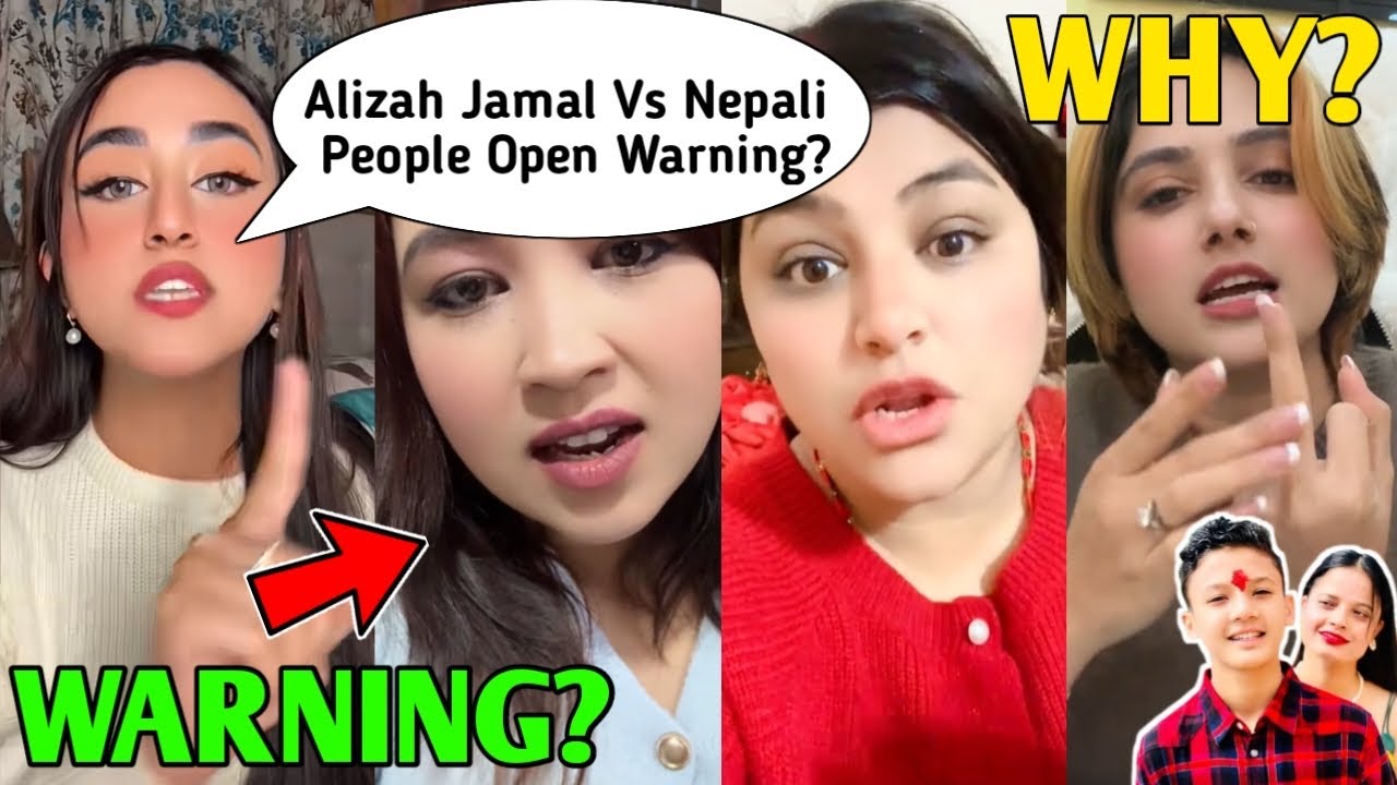 Alizeh Jamali Open Warning to Nepali People Angry Reply🤬-Tulsa Collection & Susan Alizeh,Aayush