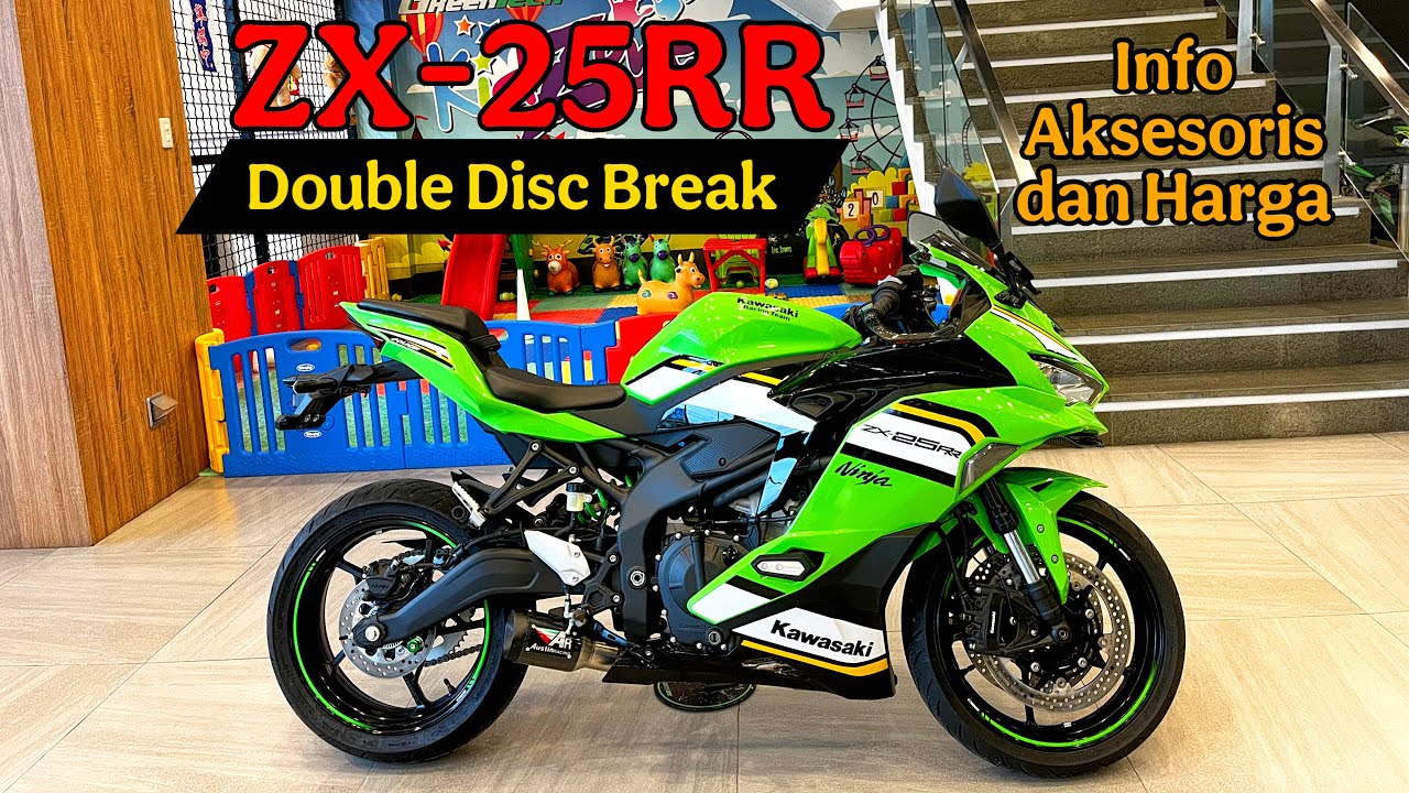 ZX-25RR Double Disc Break. Total Biaya dan Tampilannya