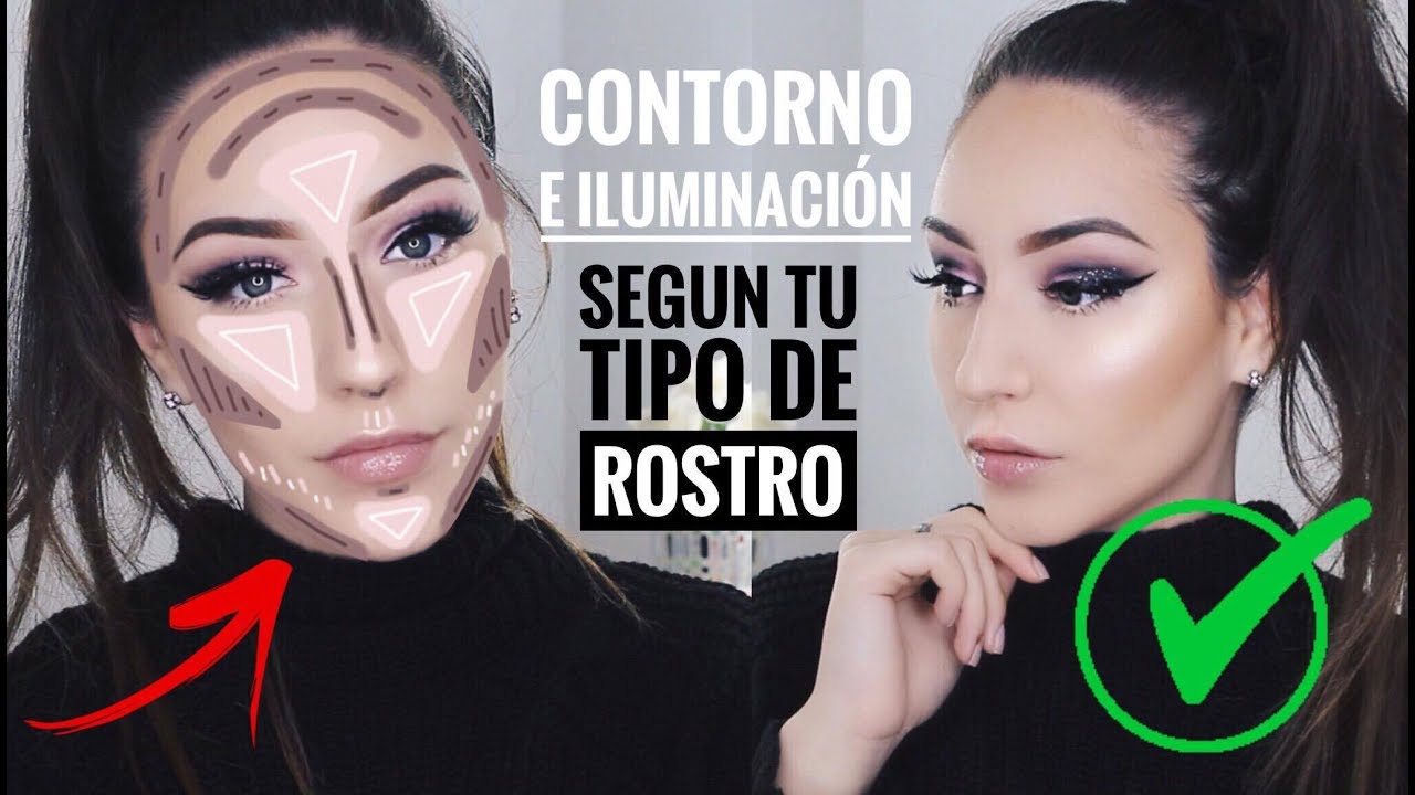 CONTORNO E ILUMINACION PERFECTO!! SEGUN TU TIPO DE ROSTRO!!! | Melina Quiroga Makeup