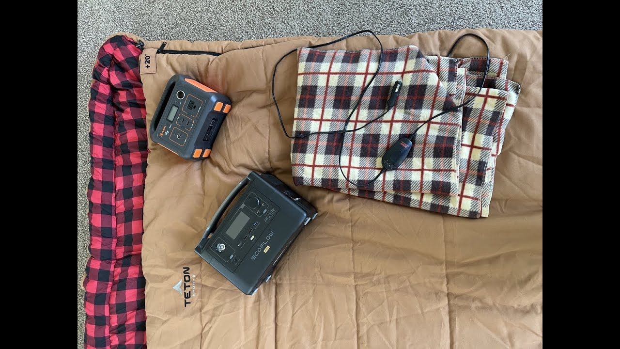 Cold weather camping safe and So Warm! Throw away the Buddy Heater! #Jackery #Ecoflow #Teton