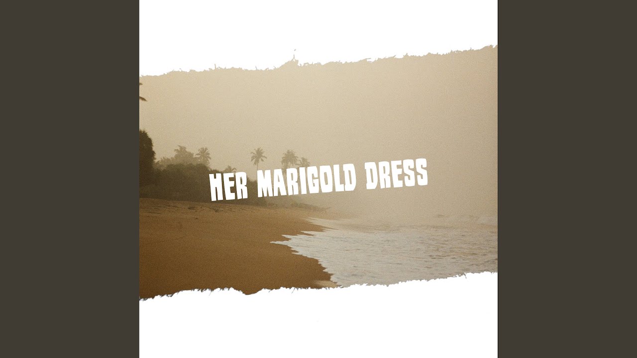 Her marigold dress