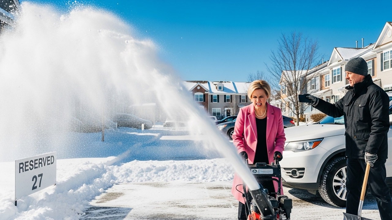 HOA Karen Pushed Snow Into My Parking Spot, So I Had Her Car Declared Abandoned