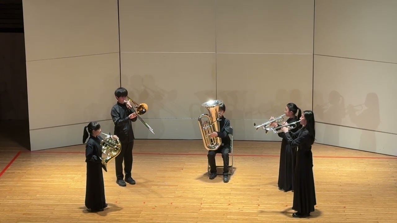 銅管五重奏～指定曲：Youve Got A Friend In Me 