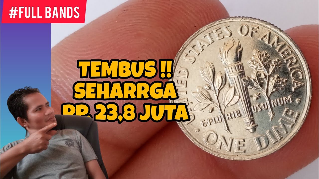 Koin Amerika 1 Dime 1967 Kamu Bisa Laku 23,8 JT Rupiah, Simak Syarat dan Ciri-Cirinya