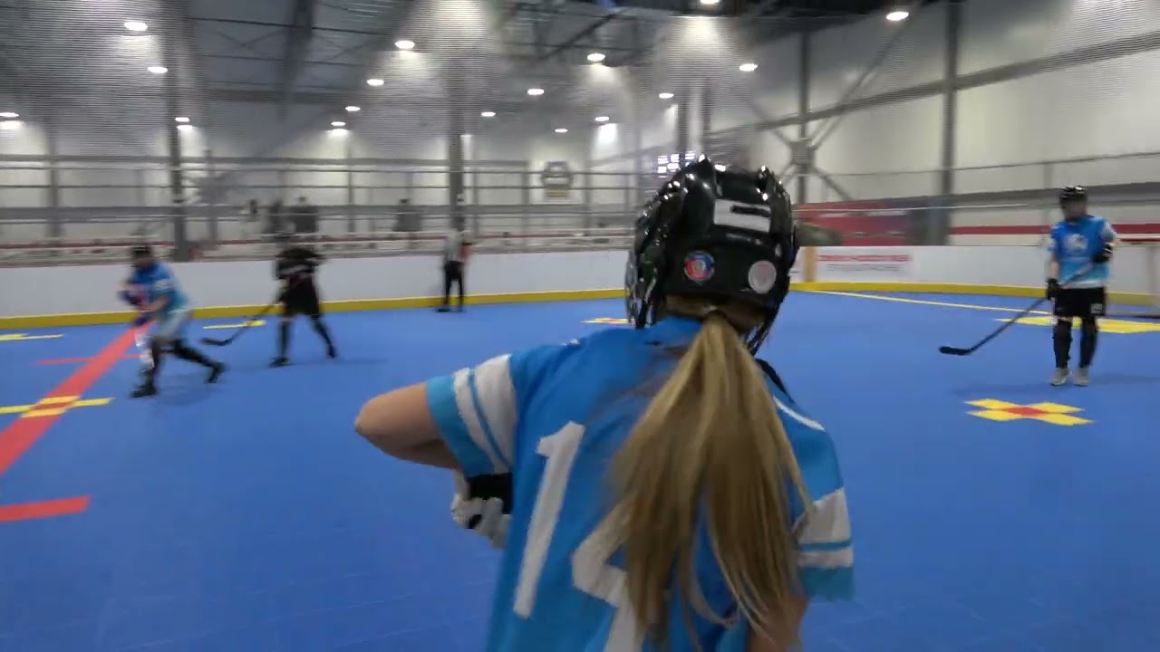 PRETZ'ELLES VS LEGEND TOURNOI SAMEDI 28 MARS 2026 NBHL CANADA BALL STREET DEK HOCKEY ST-EUSTACHE 4K