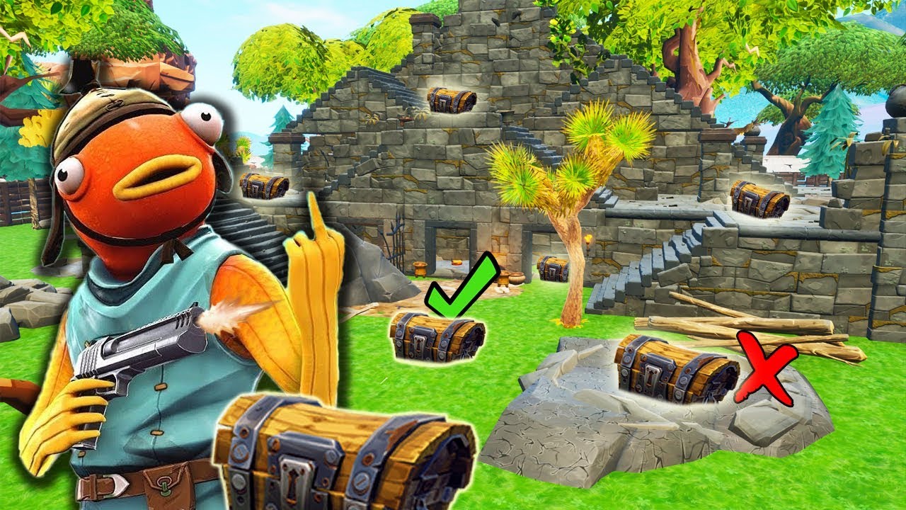 NUEVO *EL COFRE TRAMPA SECRETO* EN FORTNITE! SUERTE O MUERTE.