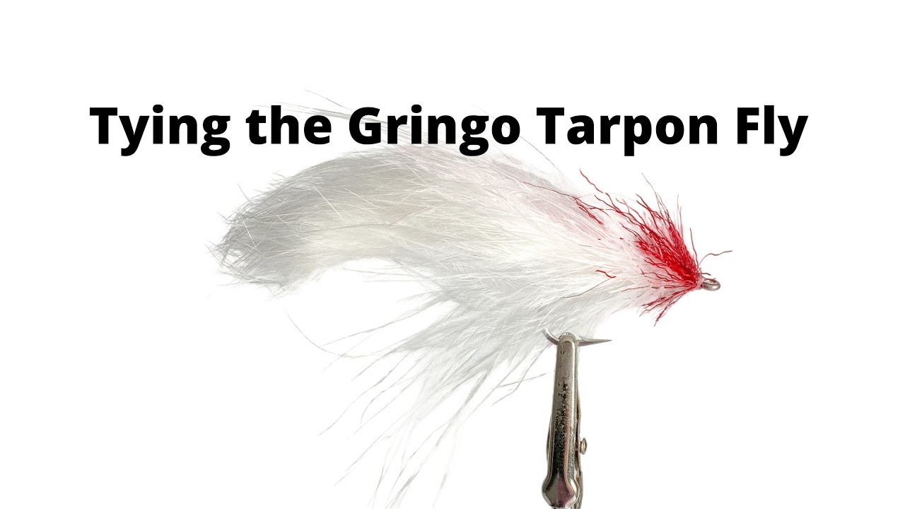 Fly Tying Sandflea's Gringo Tarpon Fly - Great for shallow tarpon in clear water!