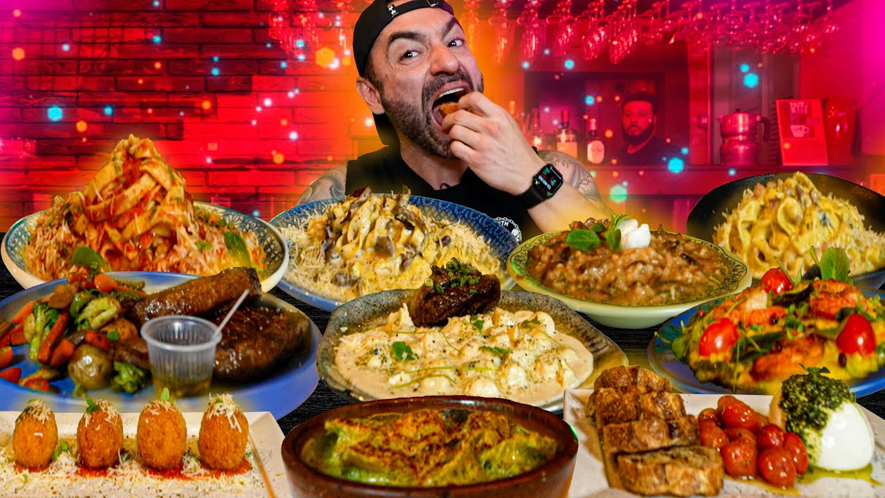 Quantos ROUNDS de COMIDA o CORBUCCI AGUENTA?? | Massas & Carnes