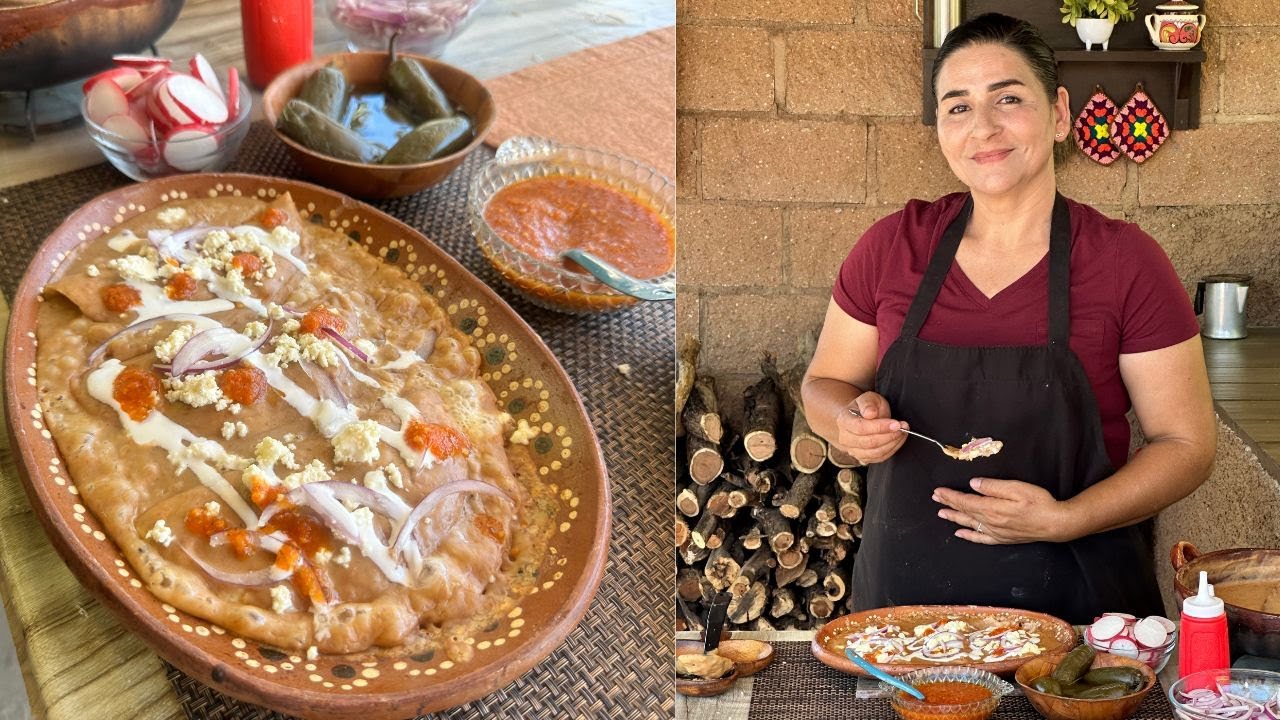 Enfrijoladas Rellenas y Especiales para un Buen Desayuno  - La Herencia de las Viudas