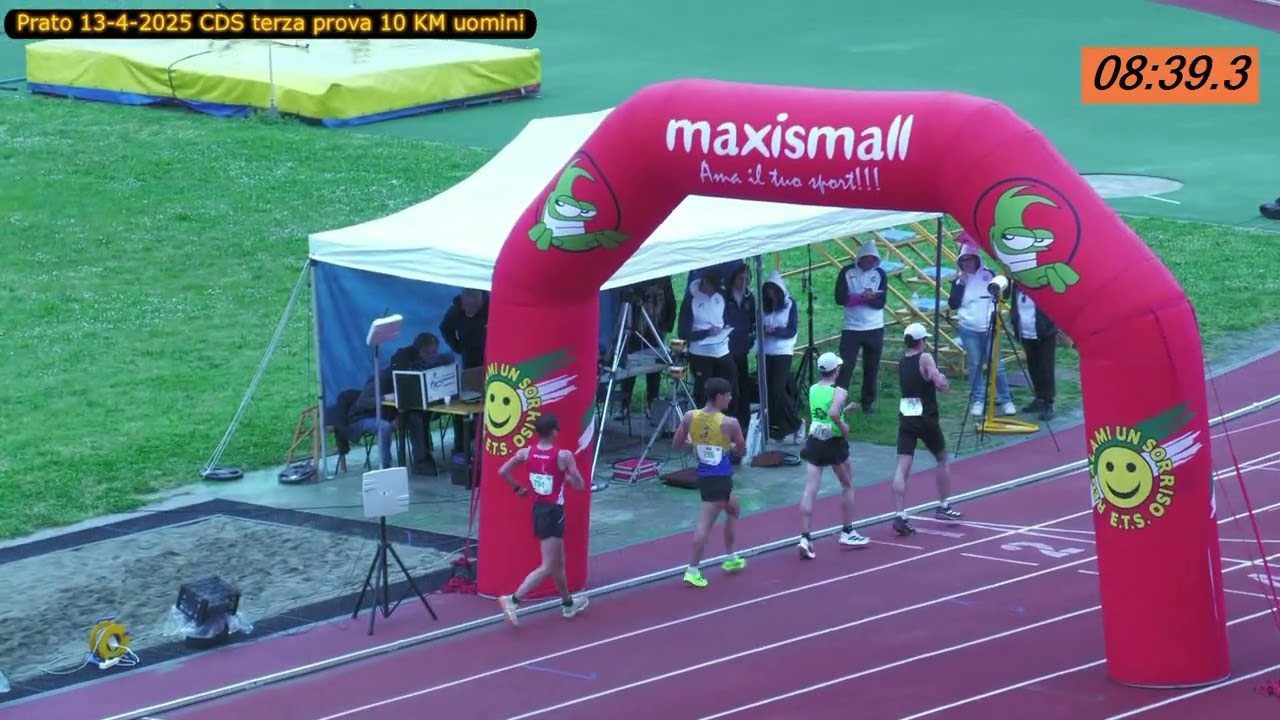 Prato CDS 3°prova uomini(prima batteria)