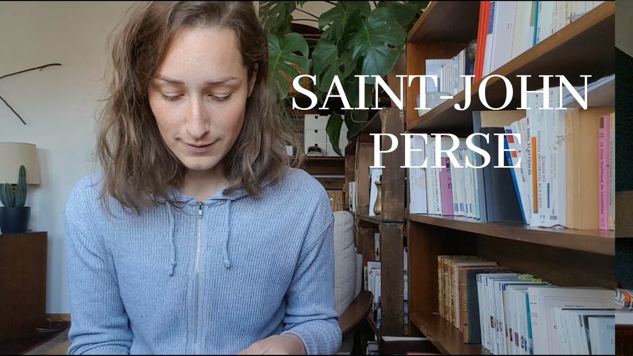 Saint-John Perse - Lecture hypnotique
