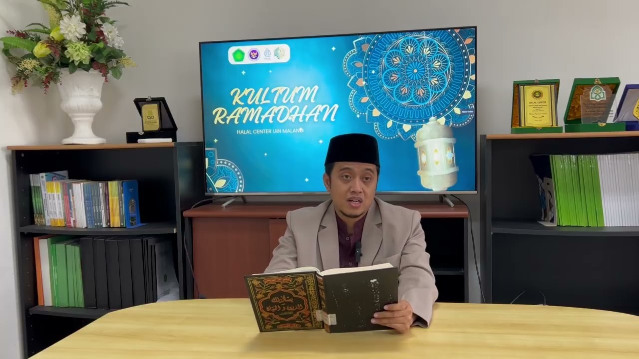 Ngaji Bareng Part 3 Halal Center UIN Malang oleh Ustadz Mahbub Ainur Rofiq, S.H.I., M.H