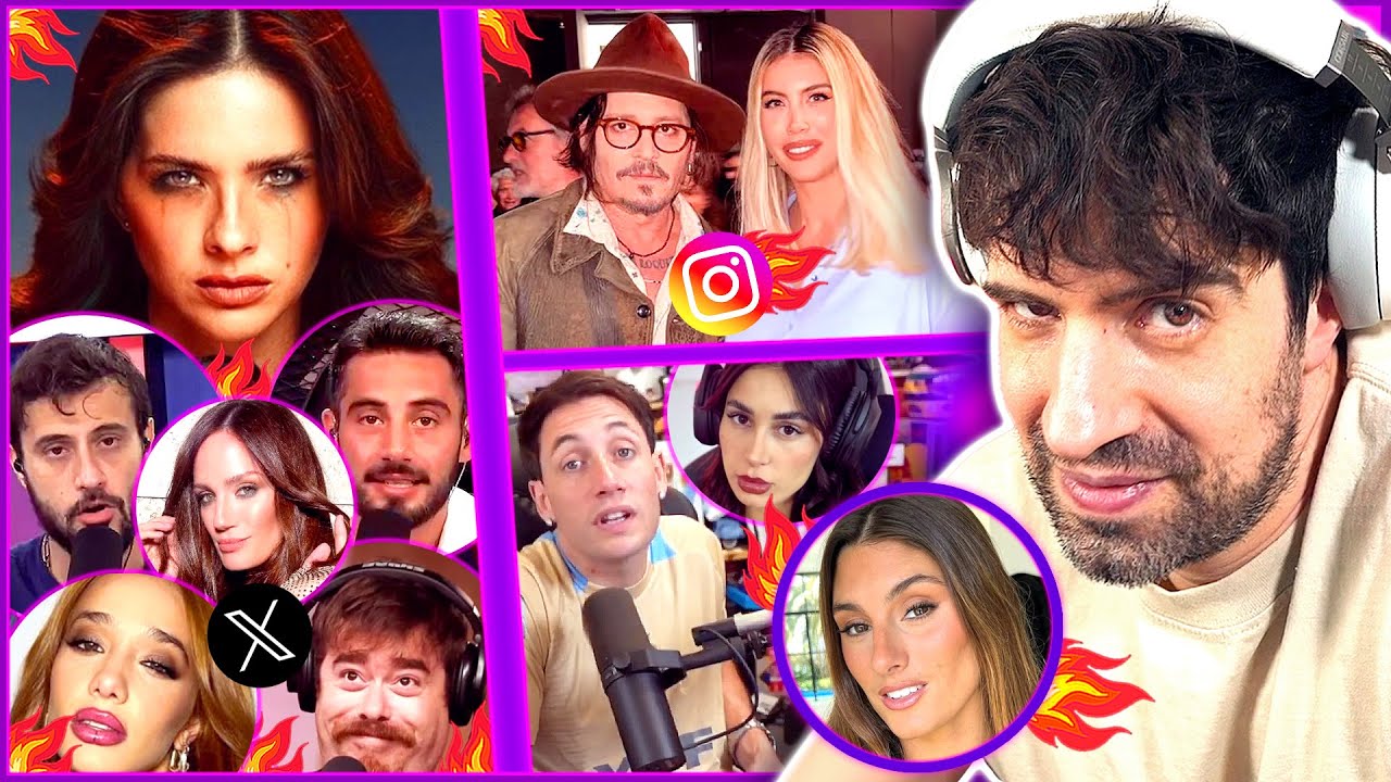 LA CHINA POLEMICA CON LUZU Y OLGA, WANDA Y JOHNNY DEPP, MOMO POLEMICA CAMNAIR
